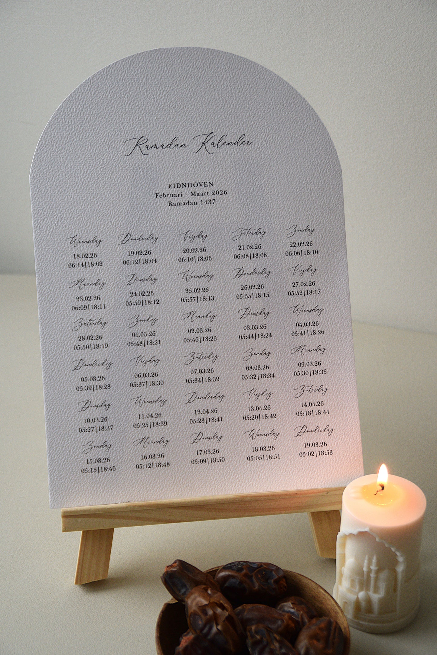 Safha or Ramadan & Eid - Ramadan calendar