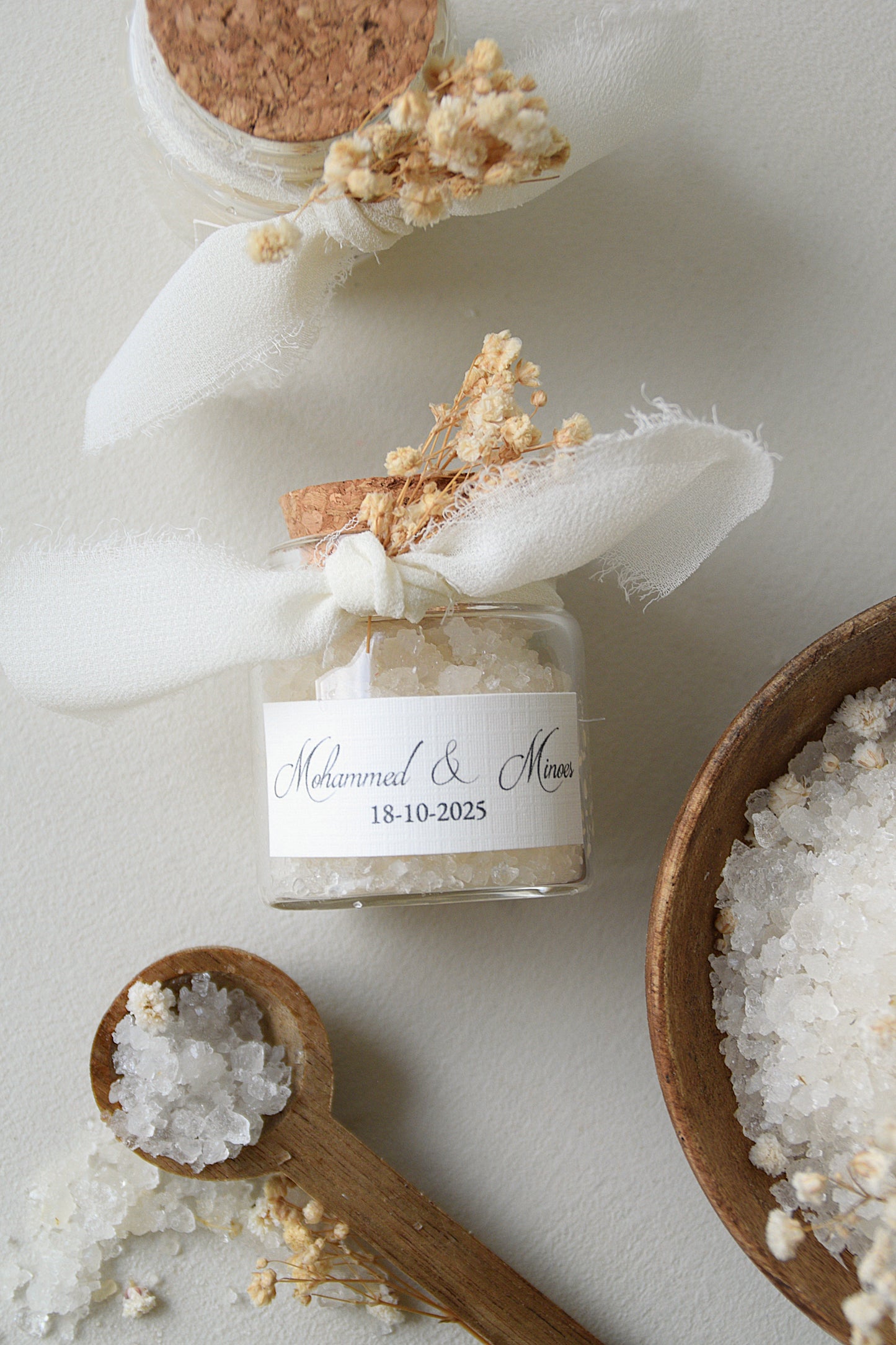 Safha of Baby's Breath - Bath Salt Favor