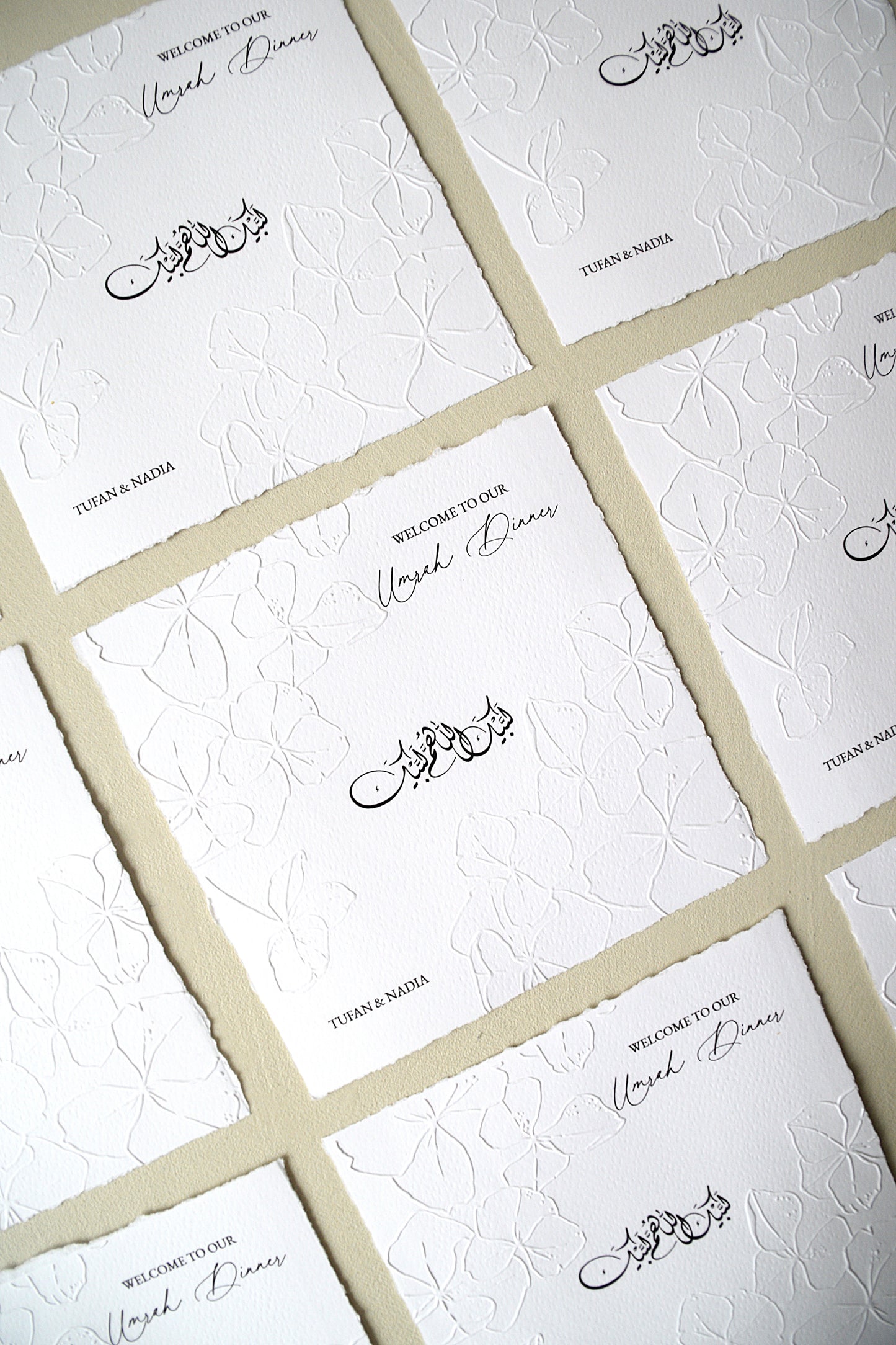 Safha or Umrah & Hajj - Table card