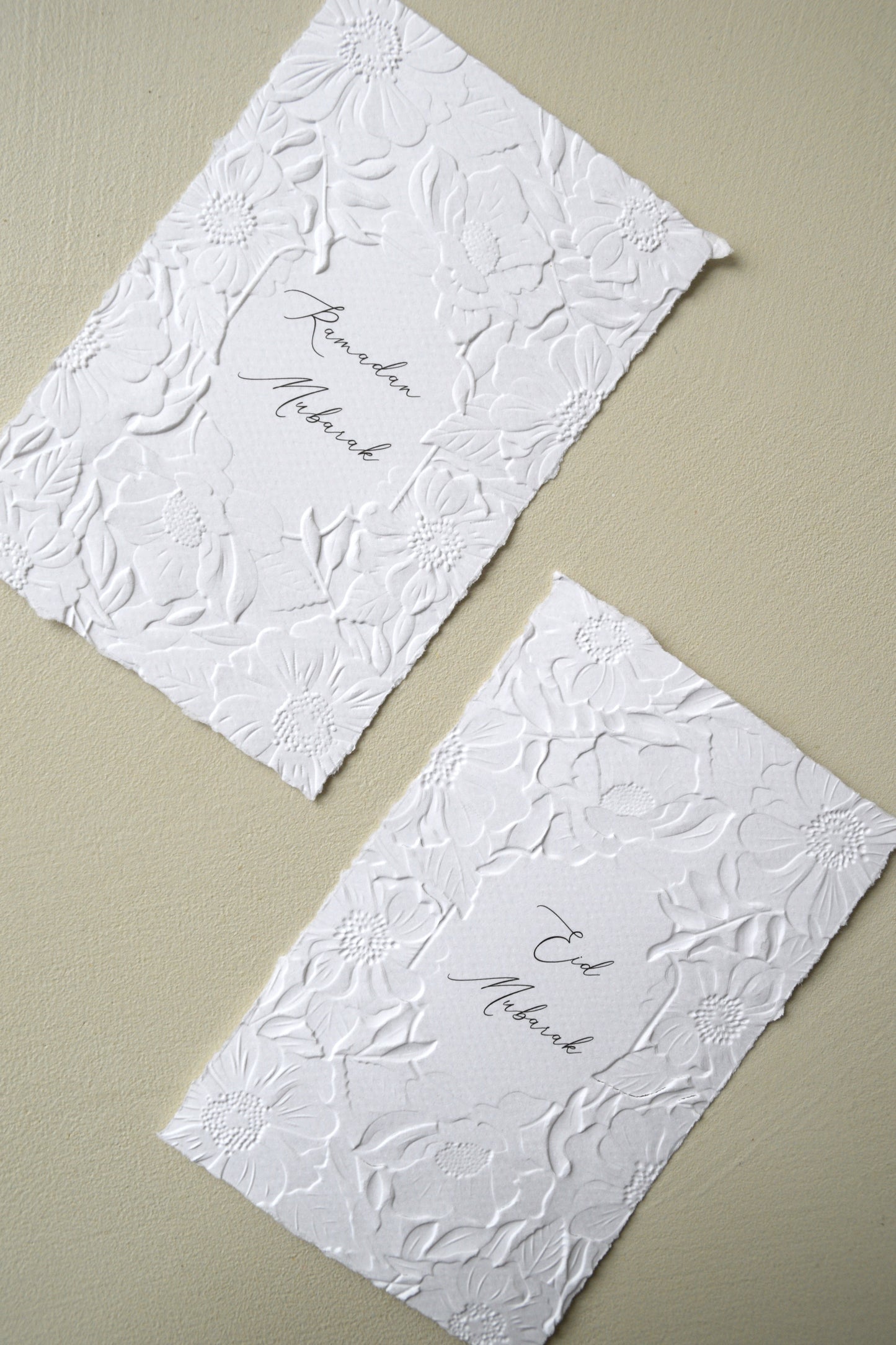 Safha of Ramadan & Eid - Tafelkaartje (embossed)