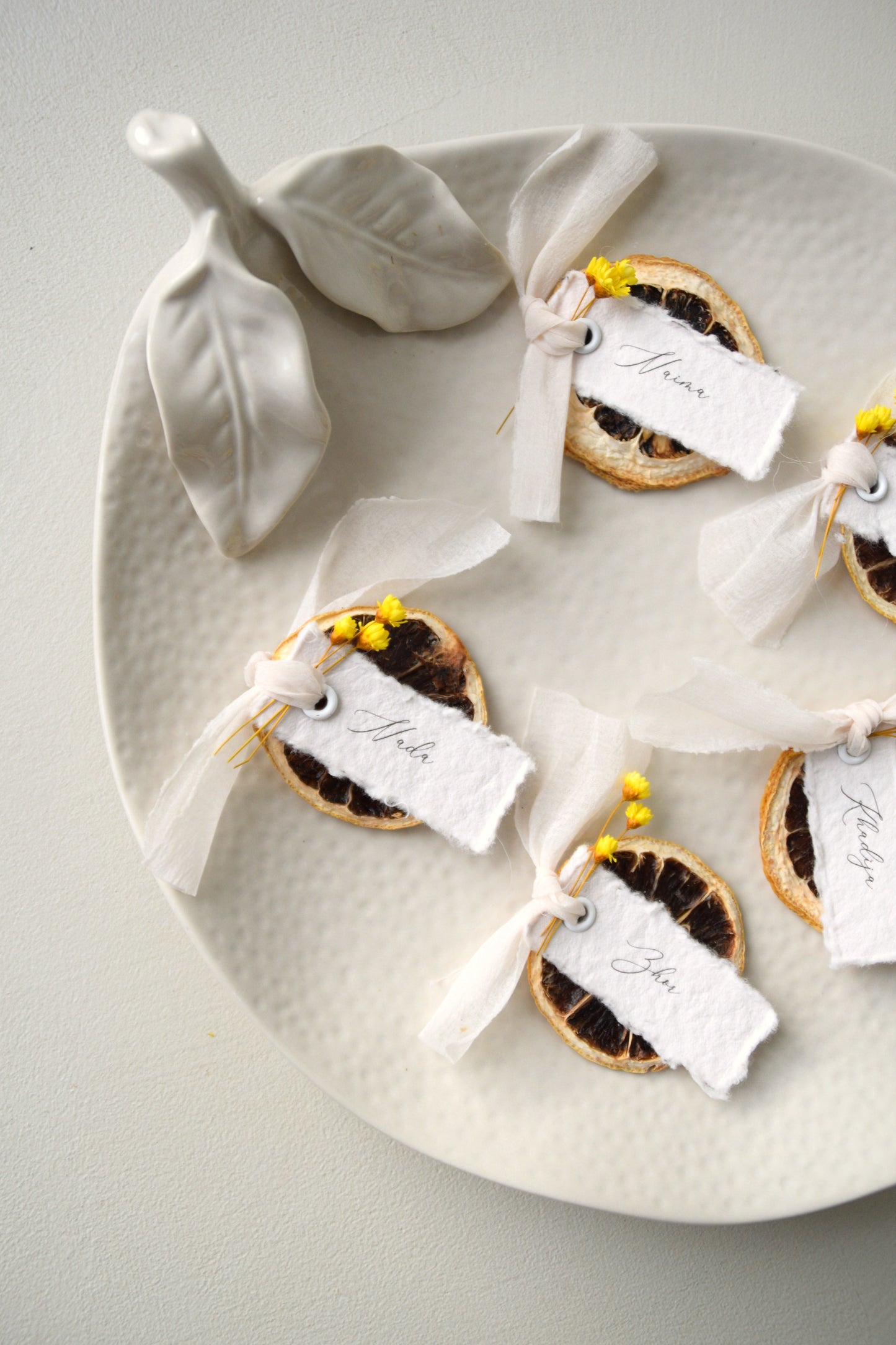 Sweet Little Lemon - Name tag