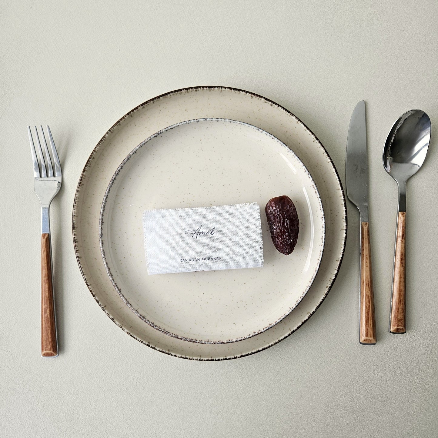 Safha of Ramadan & Eid - Tafelkaart (stof)