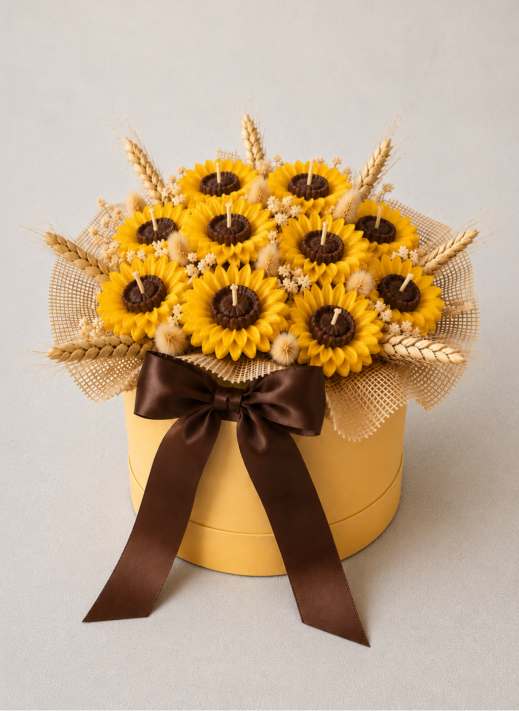 Safha of Summer - Kaarsenbox (zonnebloemen)