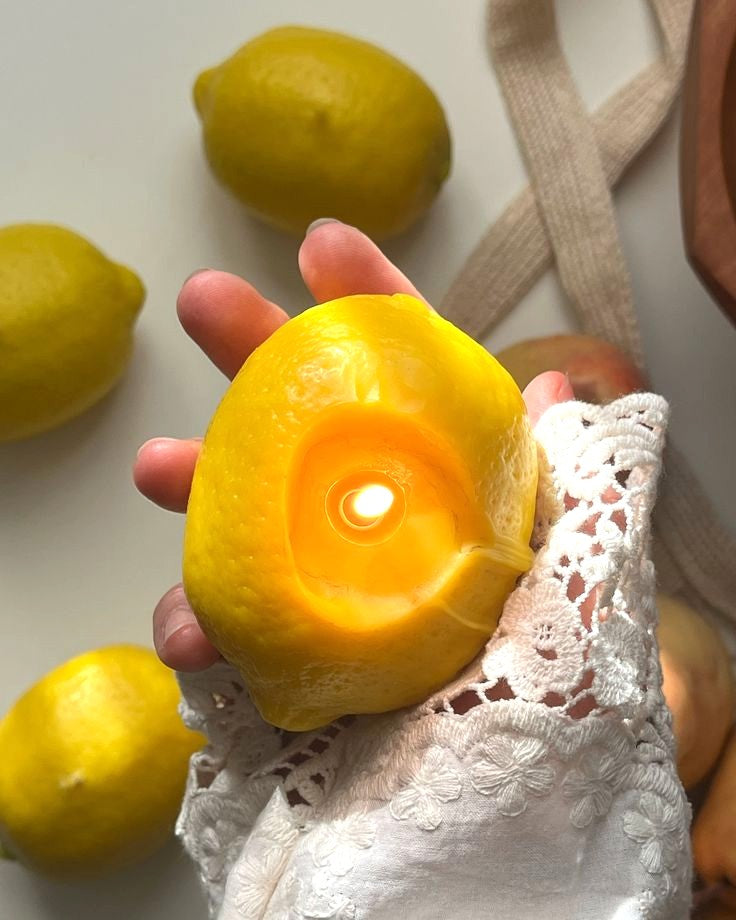 Sweet Little Lemon - Candle Favor