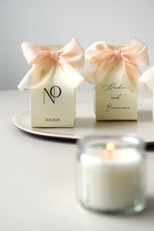 Safha of Linen - Candle Thank You