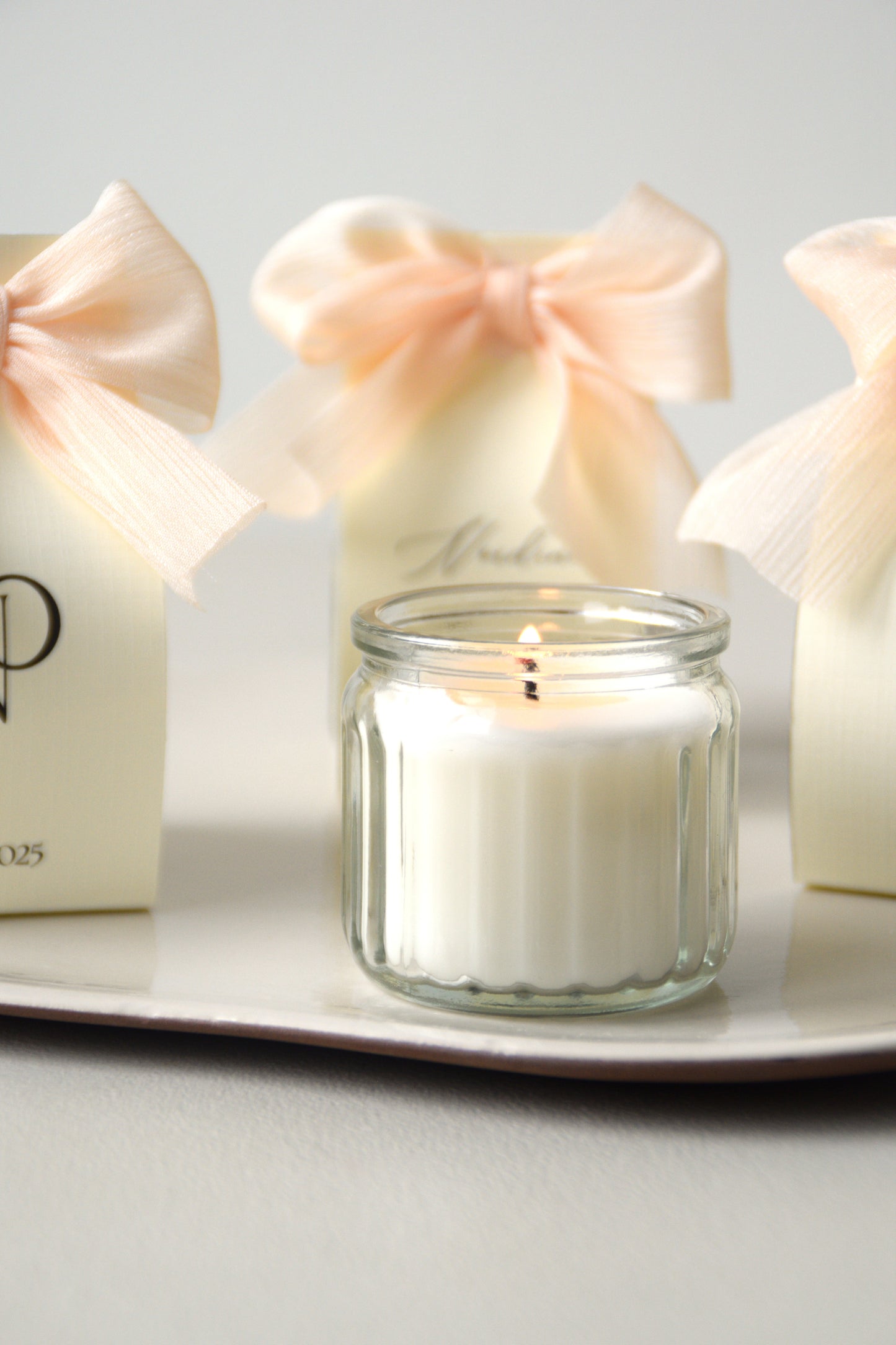 Safha of Linen - Candle Thank You