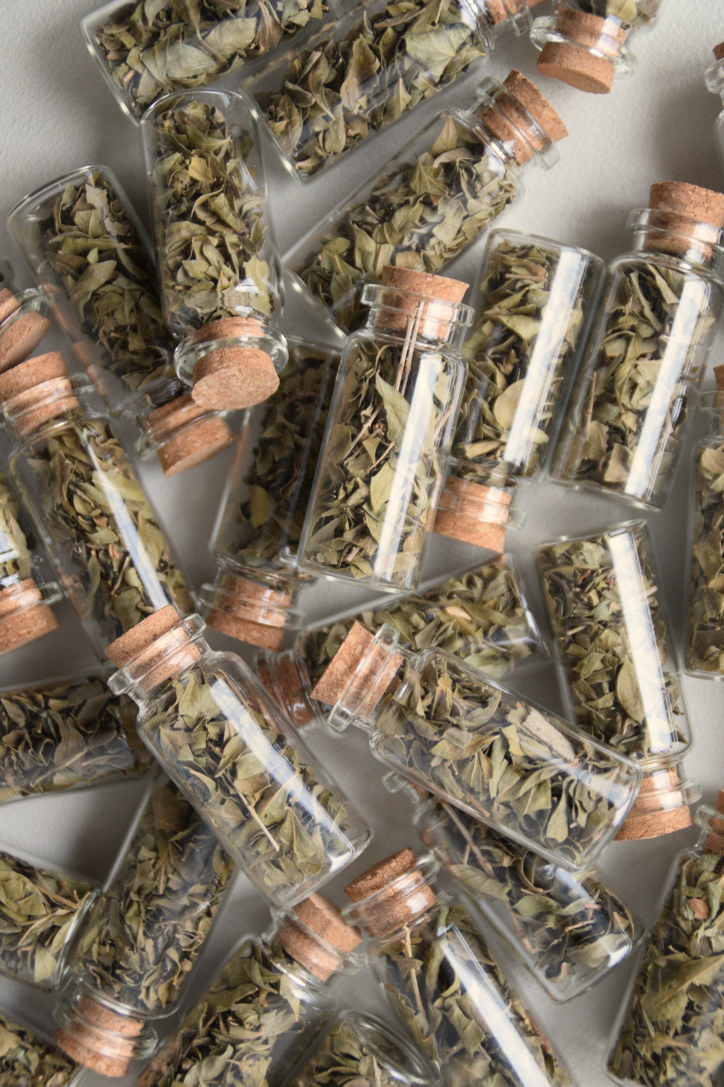 Flesjes hennabladeren