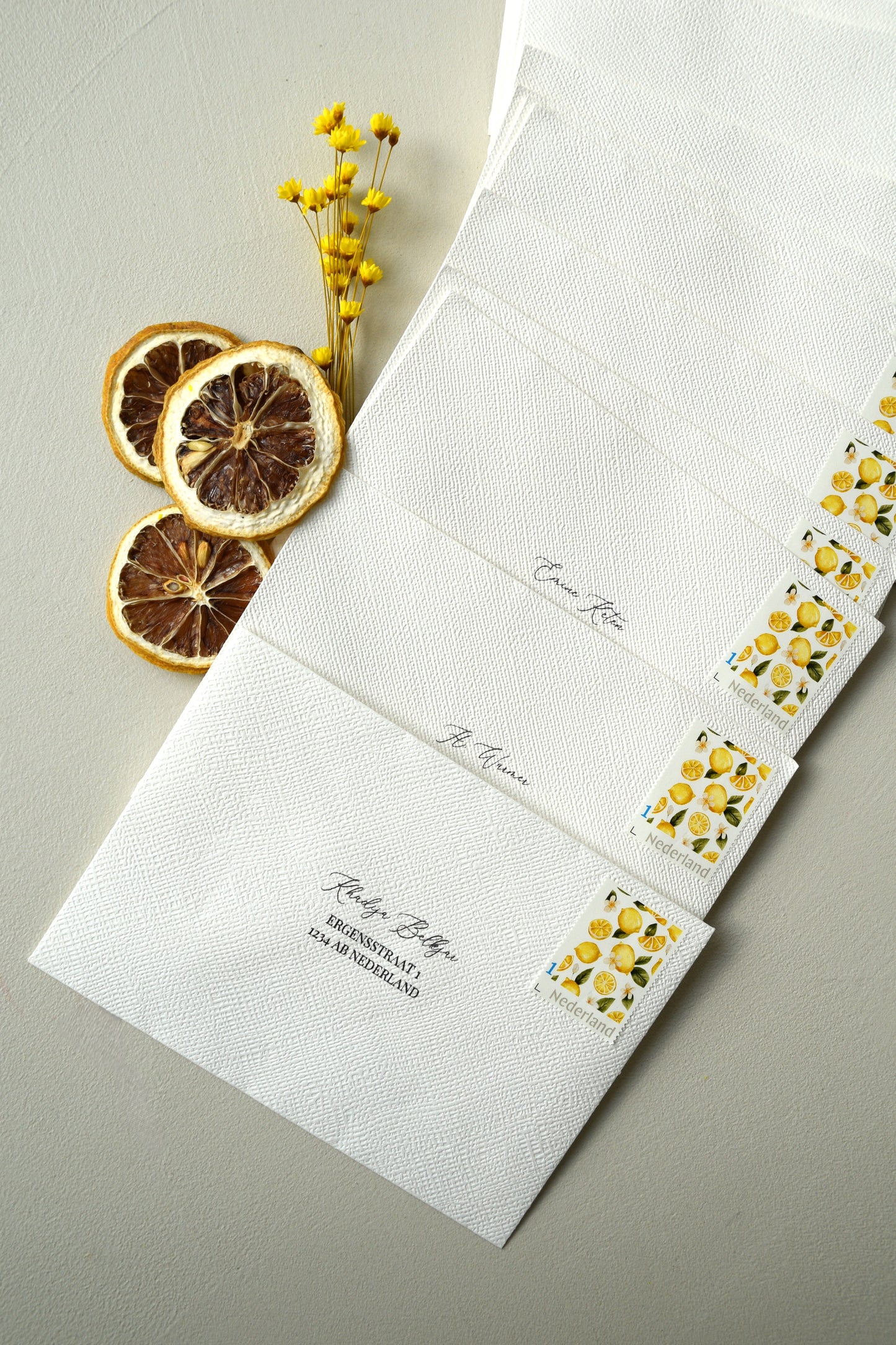 Sweet Little Lemon - Birth card