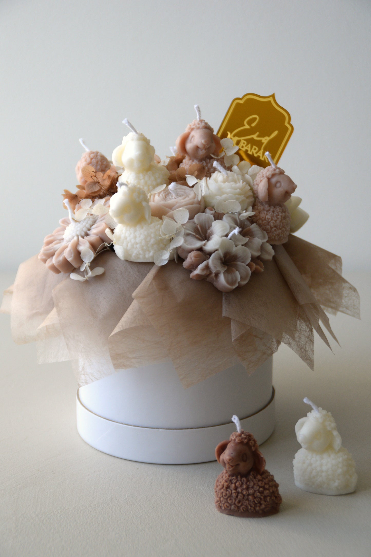 Safha of Ramadan & Eid - Kaarsenbox (lammetjes)