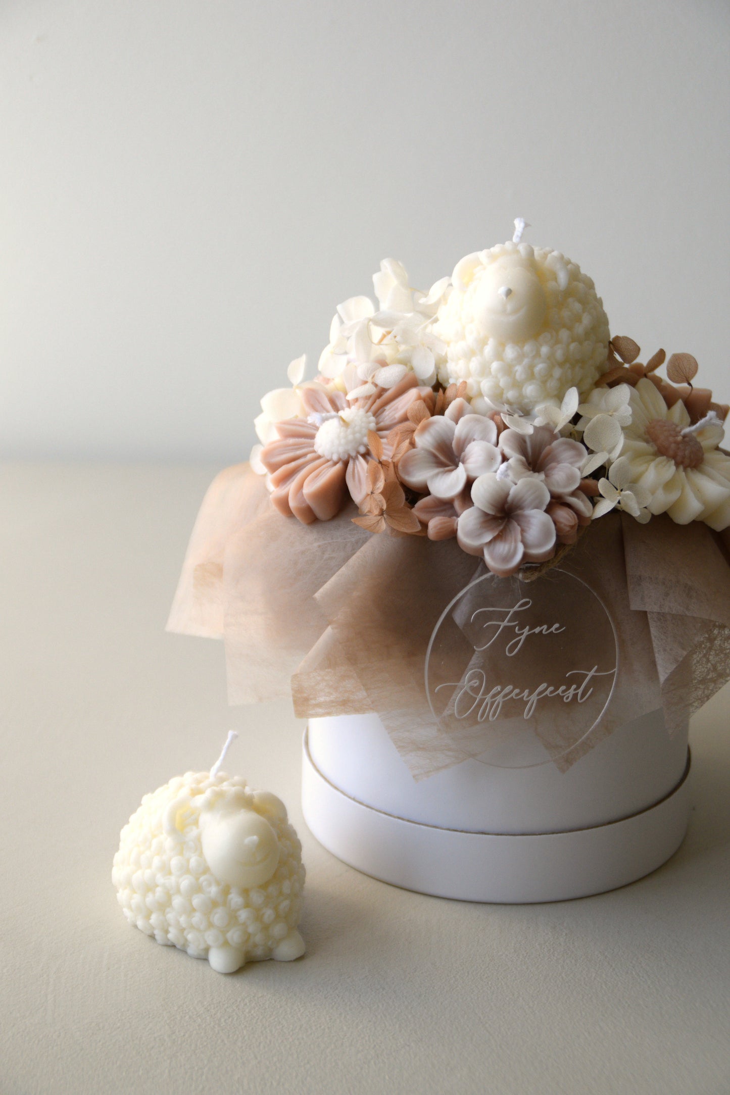 Safha of Ramadan & Eid - Kaarsenbox (schaap)