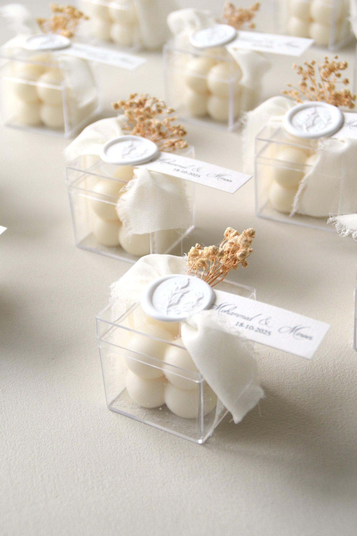 Safha of Baby's Breath - Candle Favor