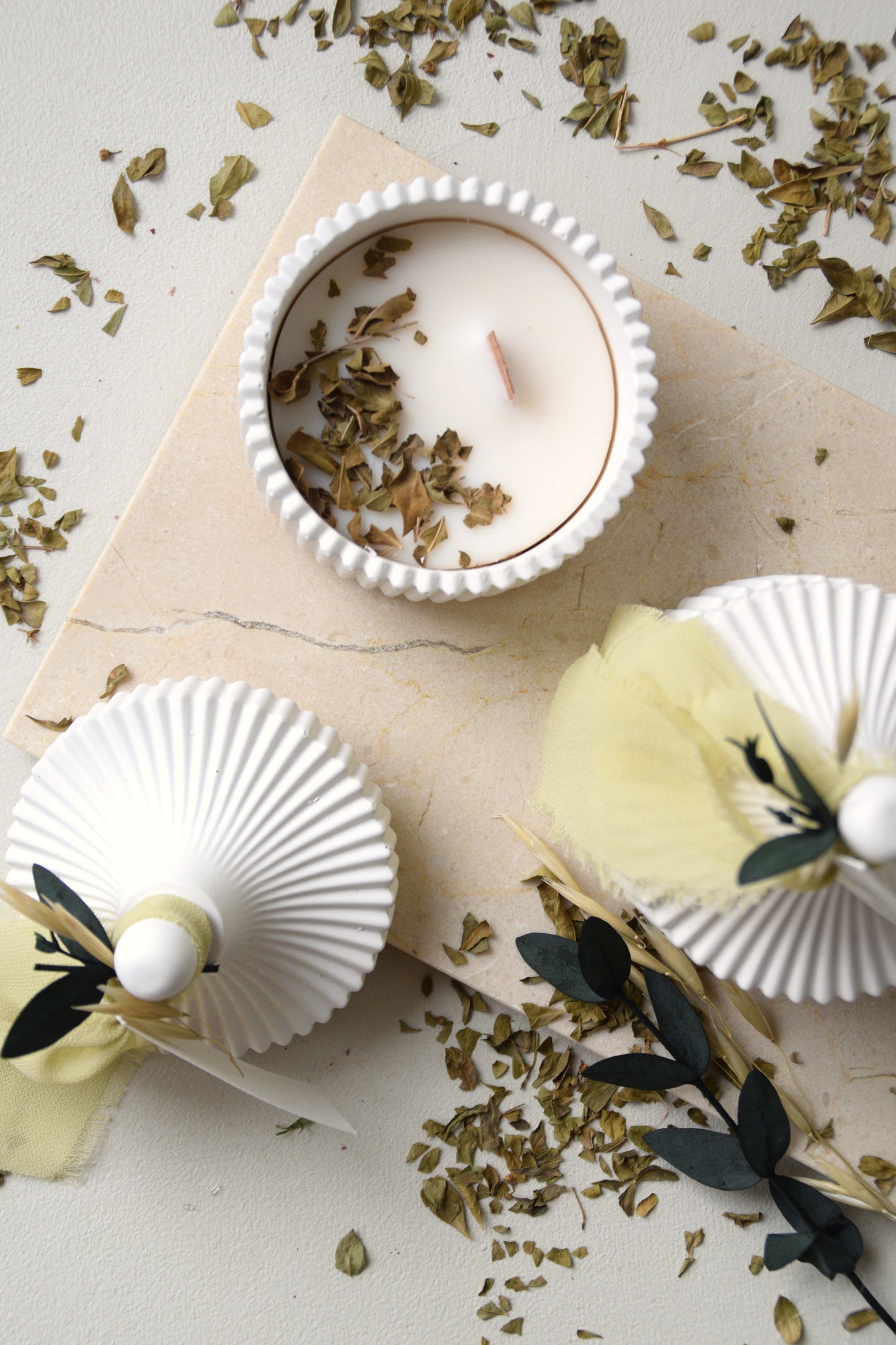 Safha or henna - Candle thank you