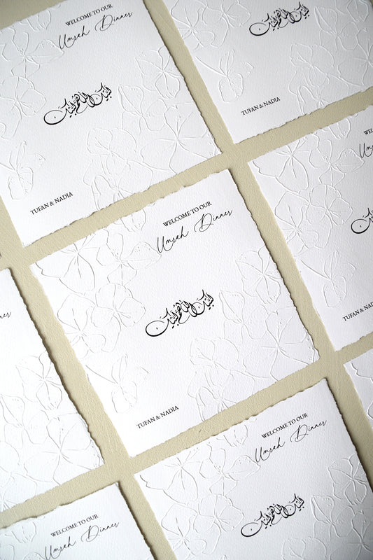 Safha or Umrah &amp; Hajj - Table card