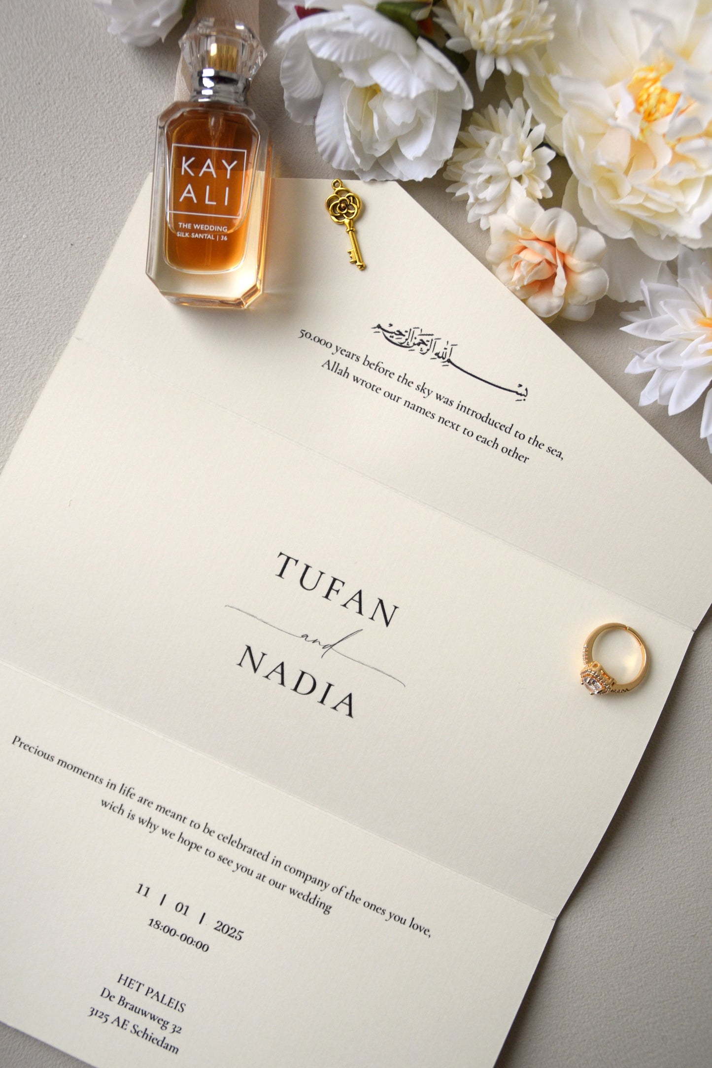 Safha of Linen - Invitation Card