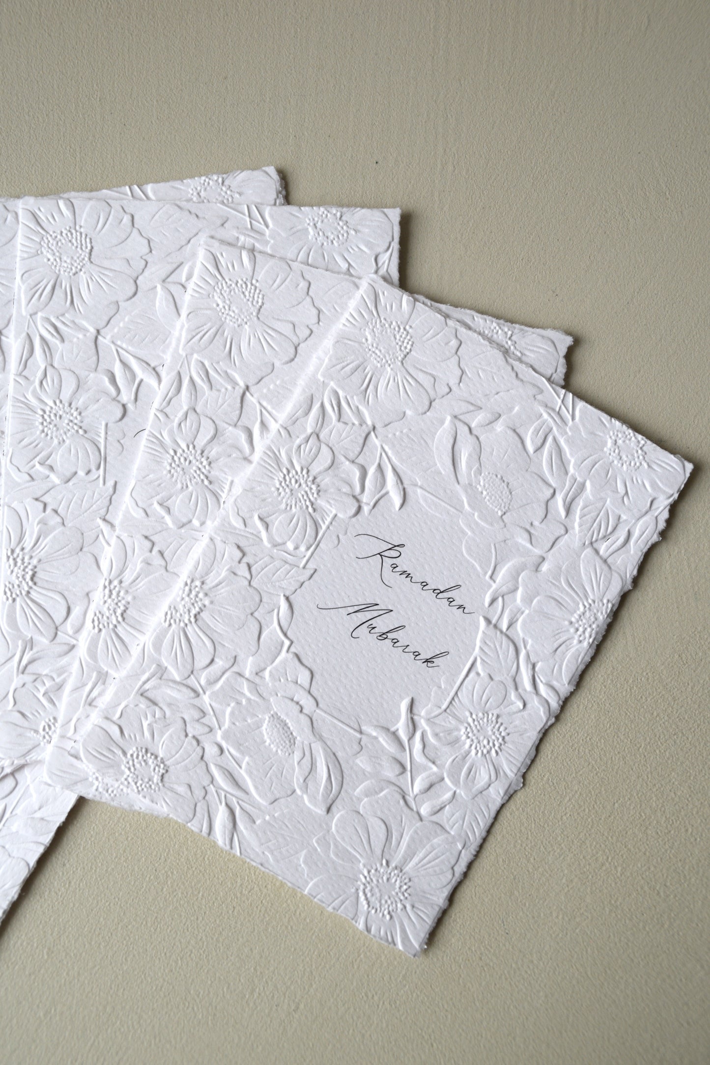 Safha of Ramadan & Eid - Tafelkaartje (embossed)