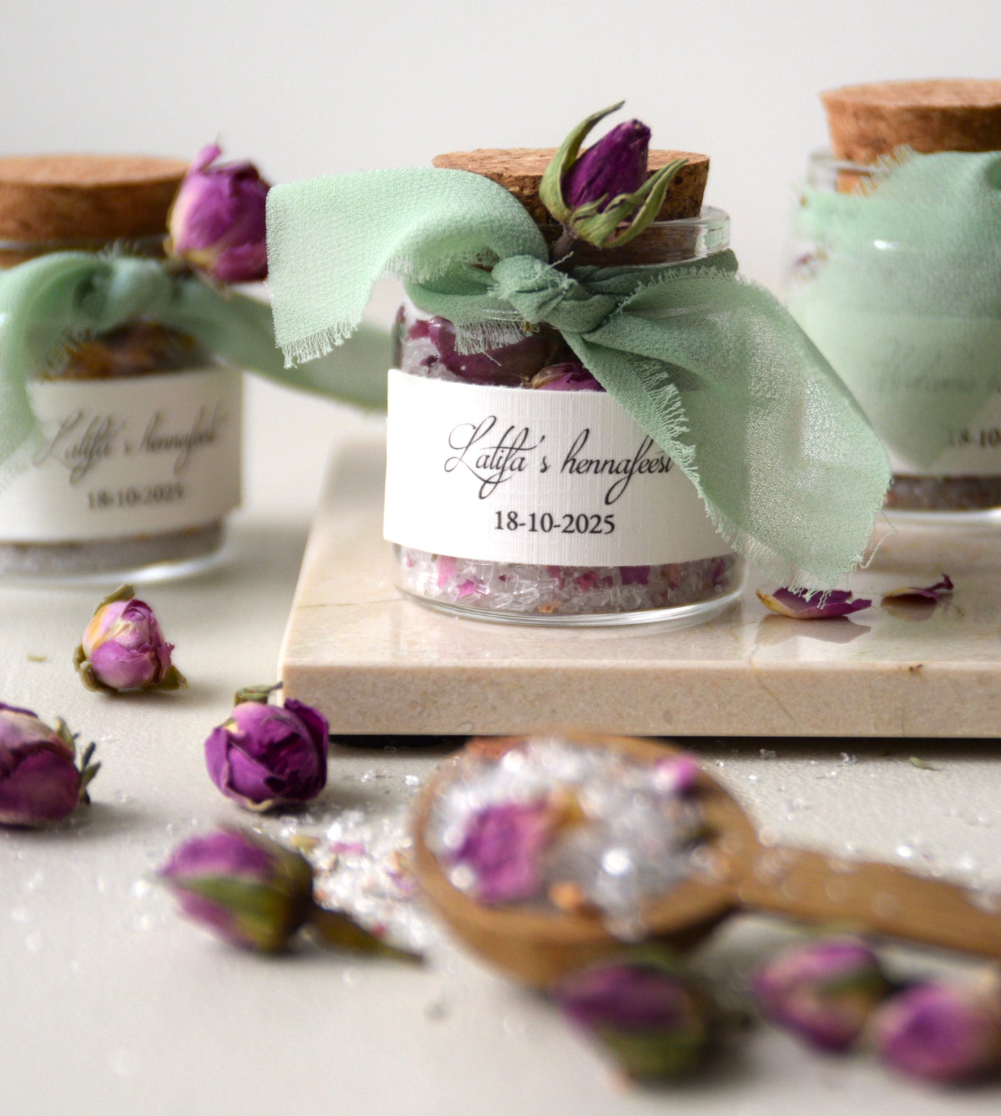 Safha of Roses - Bath Salt Favor