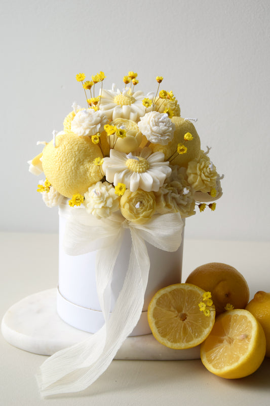 Sweet Little Lemon - Candle Box